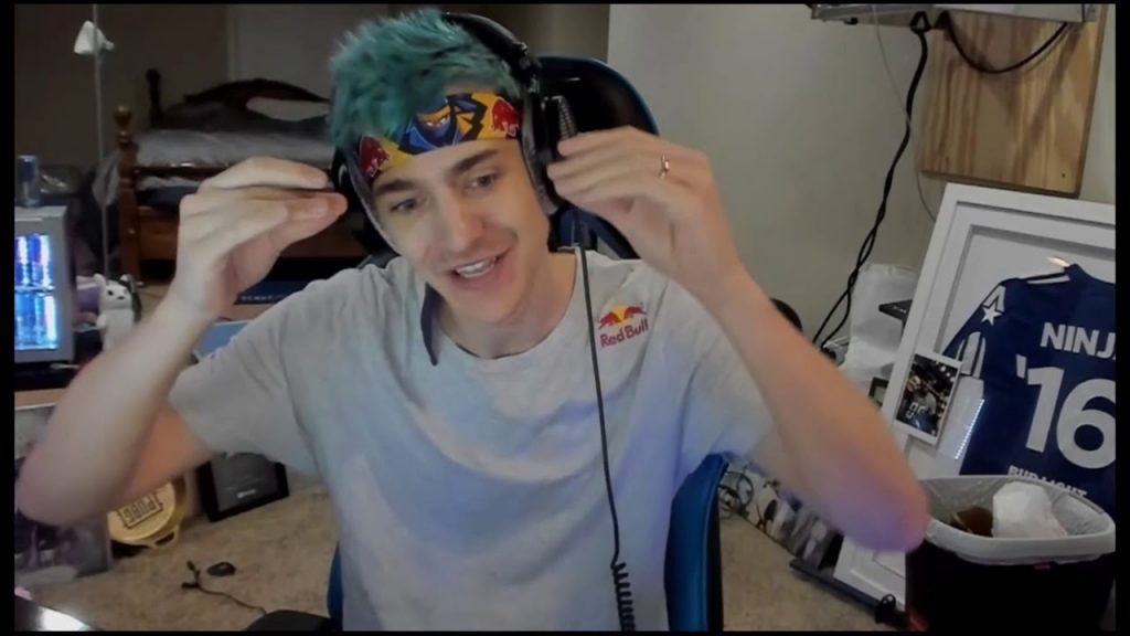 Ninja and RedBull partnership on Twitch