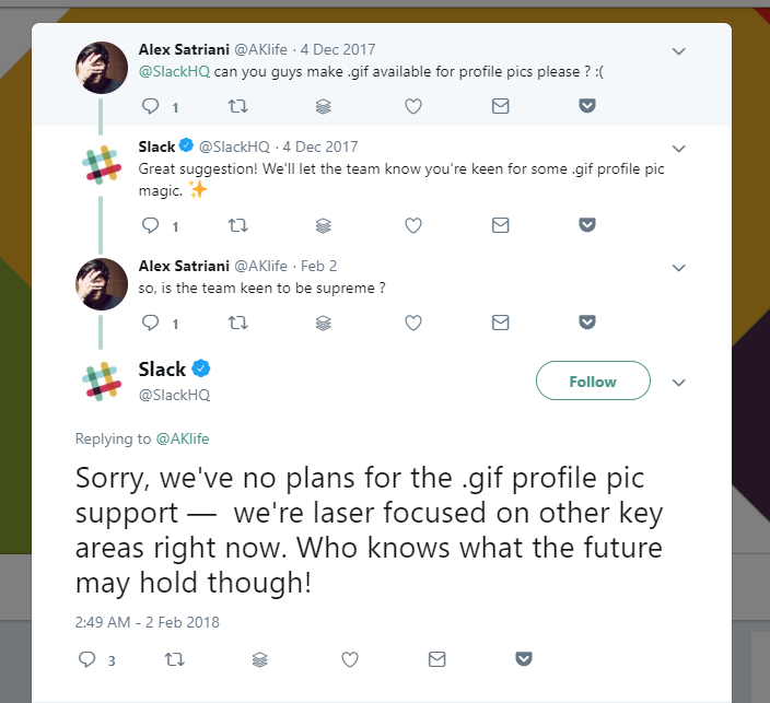 send a gif in slack